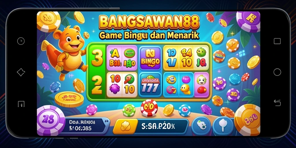 Tampilan gameplay Bingo di BANGSAWAN88 yang seru dan interaktif.