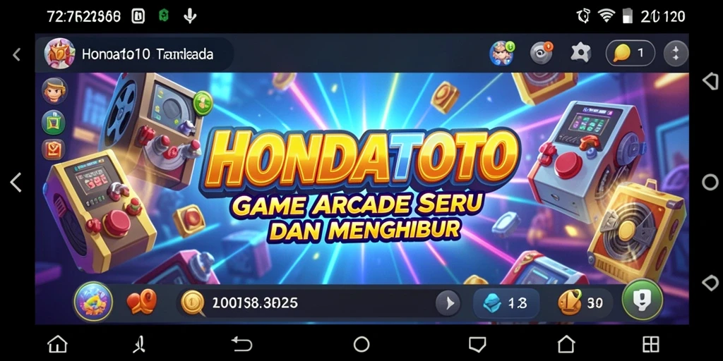 Tampilan menarik dari gameplay HONDATOTO yang penuh aksi.