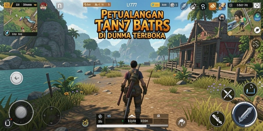 Screenshot L777 menunjukkan dunia terbuka yang menakjubkan dan penuh detail.