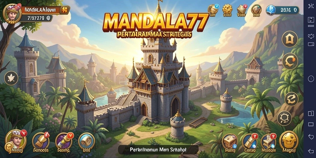 Tampilan gameplay MANDALA77 yang mengasyikkan dan penuh strategi.