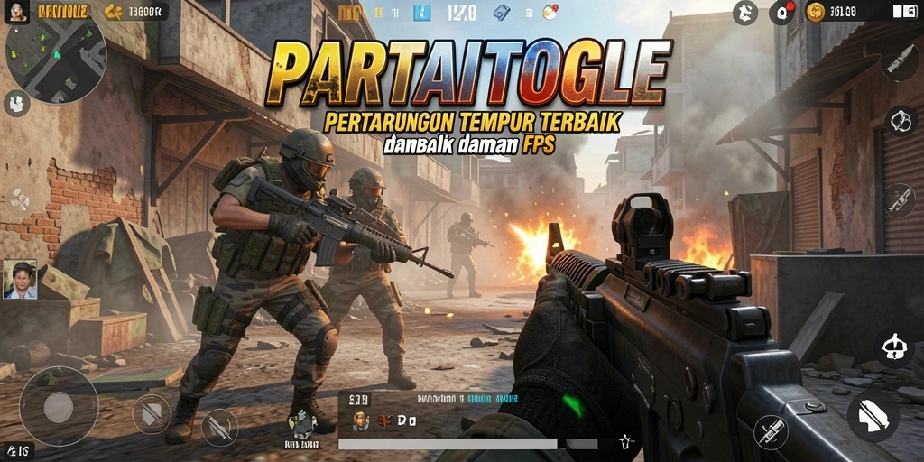 Screenshot gameplay seru dari PARTAITOGEL menampilkan aksi tembak menembak intens.