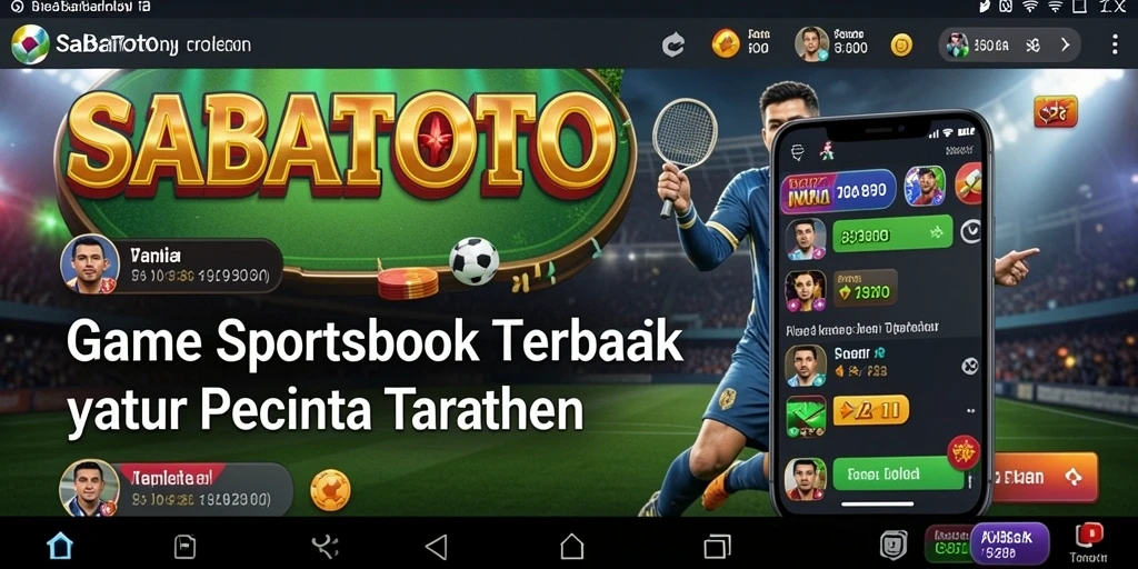 Tampilan gameplay aplikasi SABATOTO yang menarik dan interaktif.