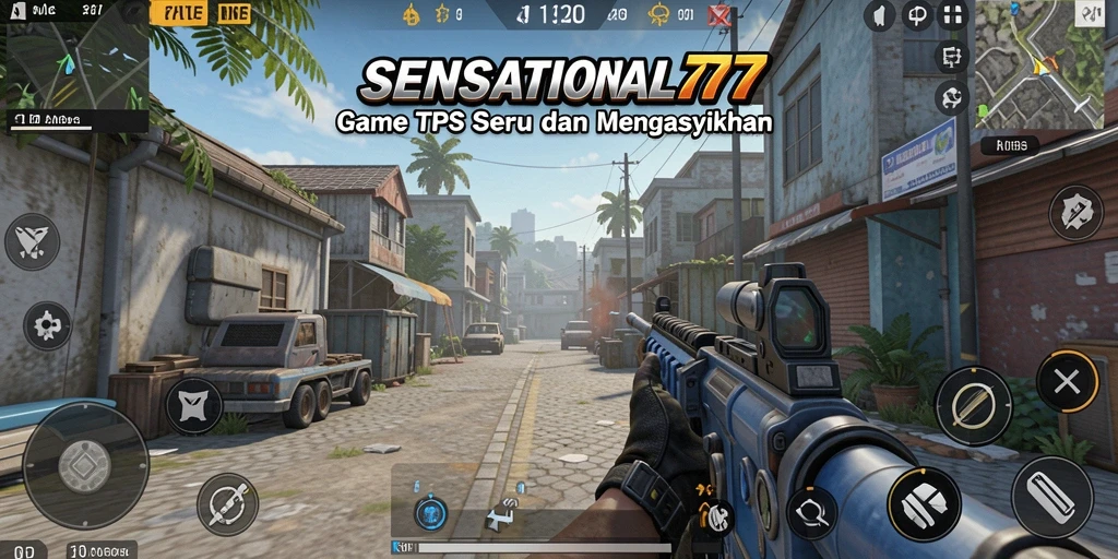 Tampilan menegangkan dari gameplay SENSATIONAL77 di medan perang.