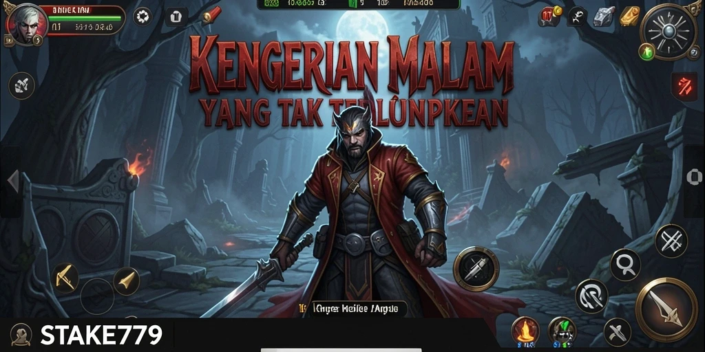 Pengalaman gameplay seram dan penuh ketegangan di STAKE779.