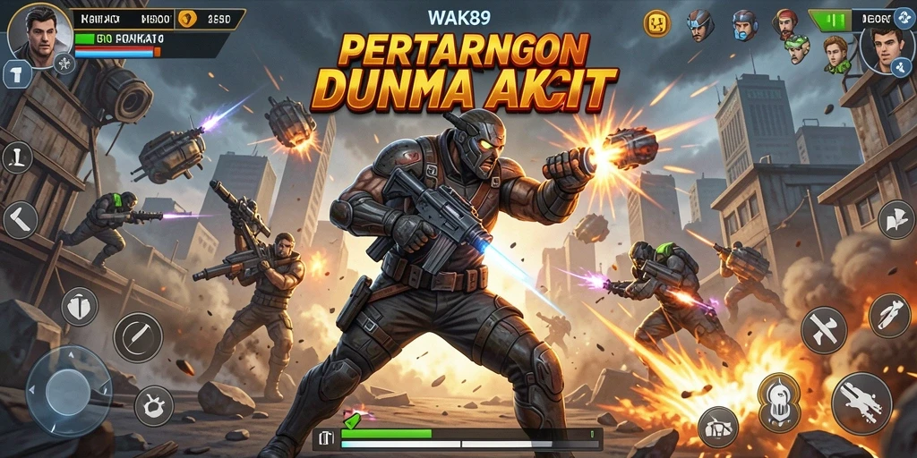 Gameplay WAK89 menunjukkan aksi seru dalam setiap pertarungan.